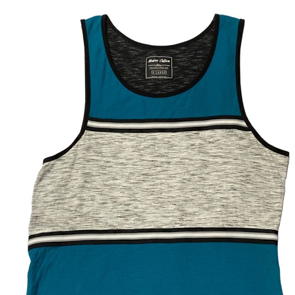 Modern Culture Color Block Tank Top - Picture 5 of 6